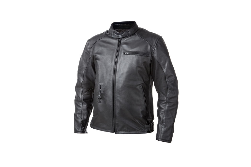 Helite leather shop airbag jacket